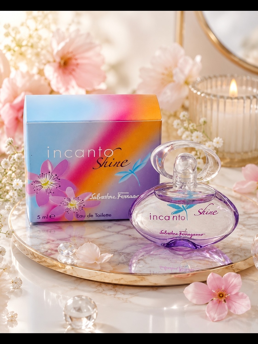 Salvatore Ferragamo Incanto Shine Eau de Toilette 5ML  0.17 FL
